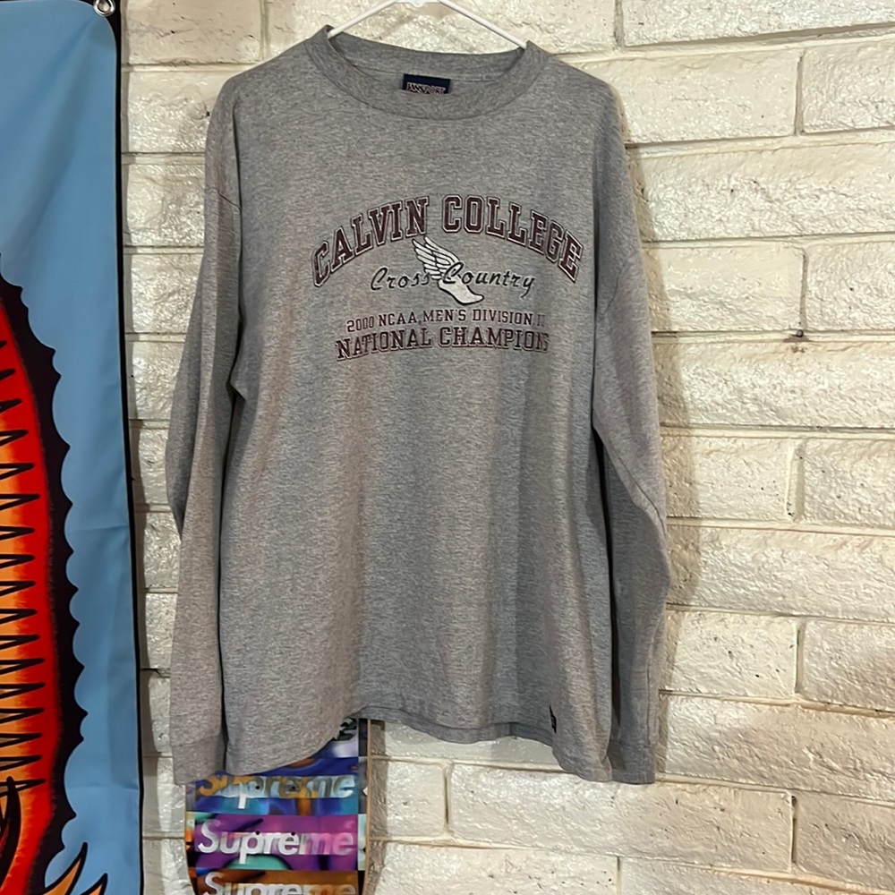 Vintage made in the USA Calvin collage long sleeve